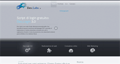 Desktop Screenshot of devlabs.it