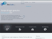 Tablet Screenshot of devlabs.it